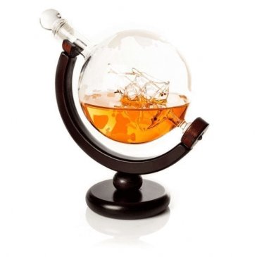 Viskikarahvi Globe 0,85 litraa
