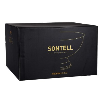 Kullattu samppanjanjäähdytin 10 litraa